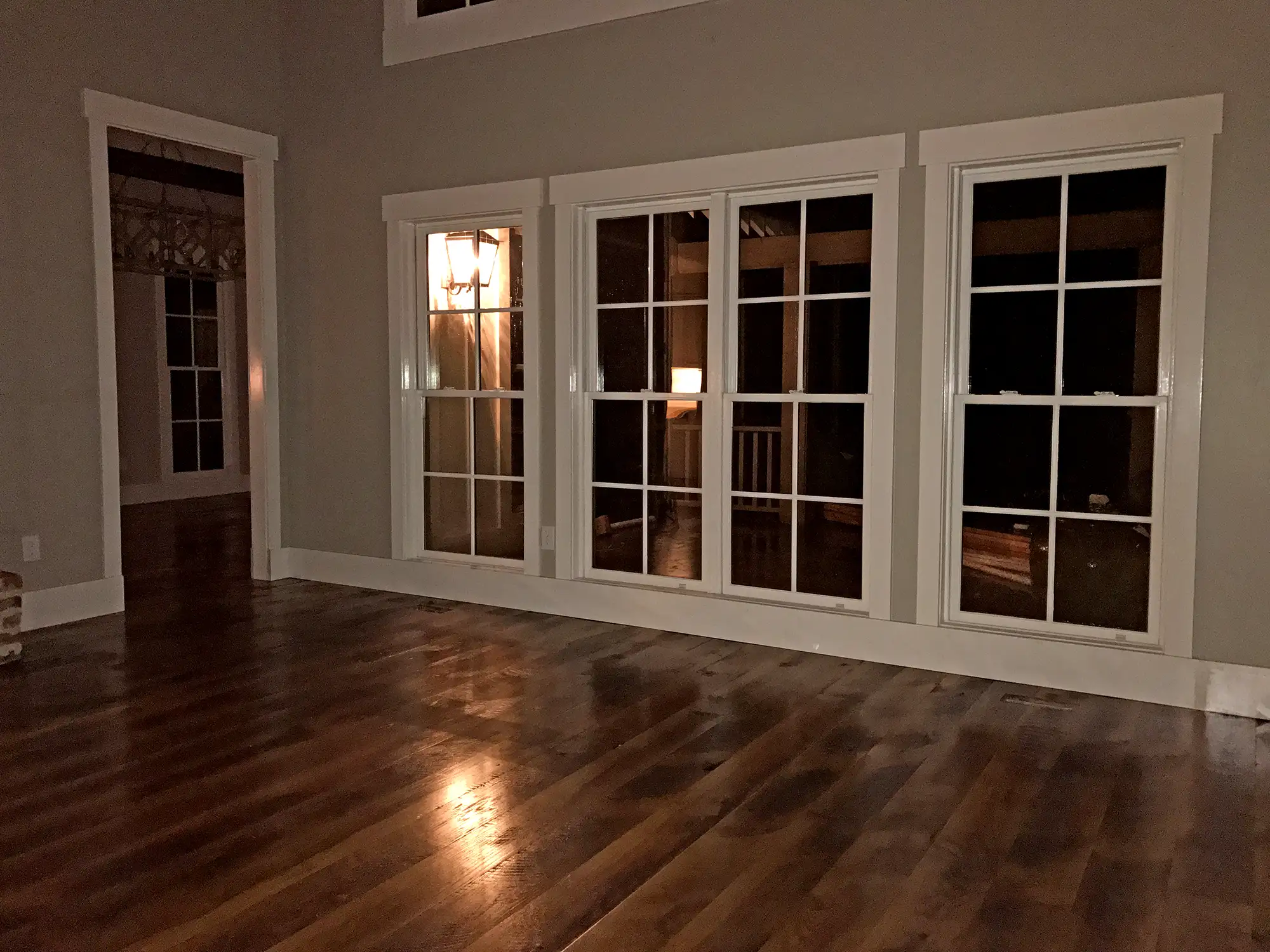 Luxury new home construction - Middle Field project progress photo 38 by McQuillen Custom Homes in Orange Beach, AL
